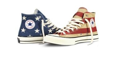 Da Converse, la sneaker con bandiera vintage Chuck Taylor All Star ’70 »